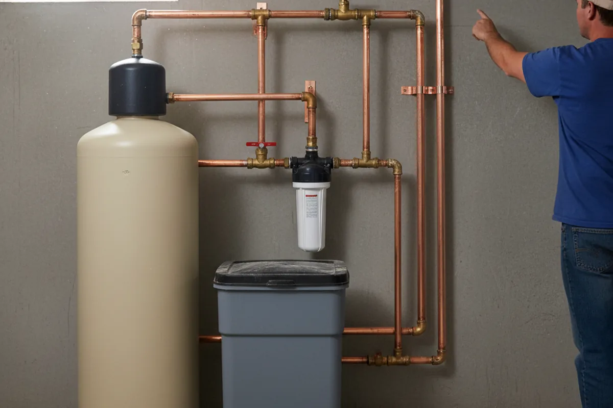 Whole-house water treatment system installed in Tempe